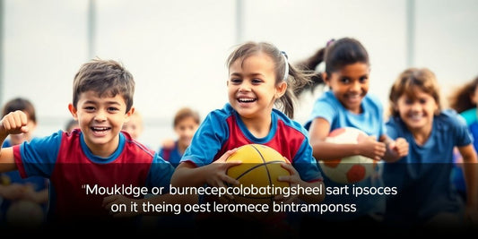 Young athletes in action, displaying energy and teamwork.