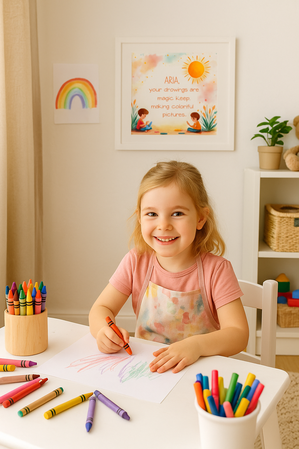 Personalized Artist Quote Poster for Kids - Create Magic