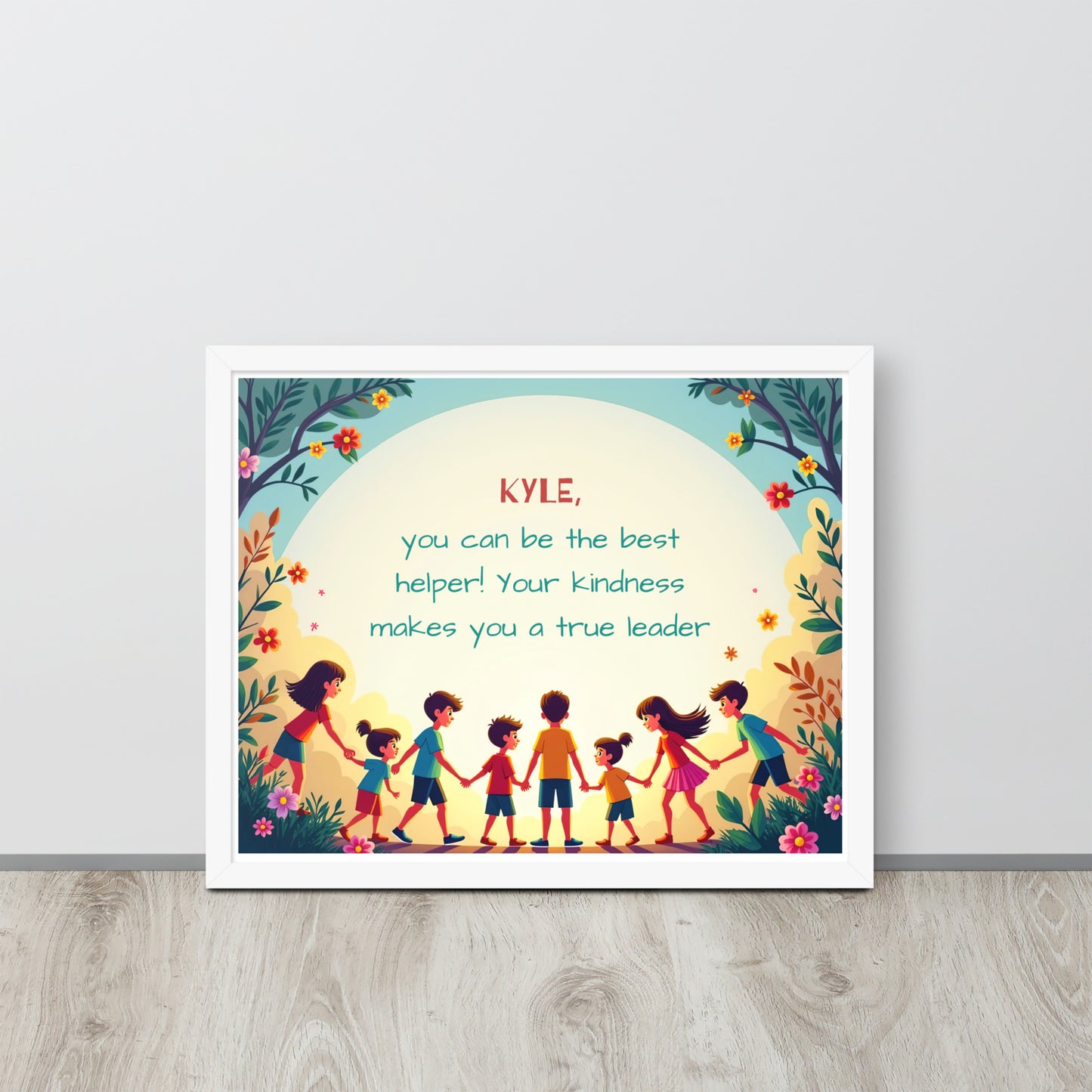 Motivational personalized leadership gift for kids to spark inspiration and build leadership qualities.
